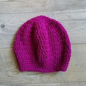 Pink beanie